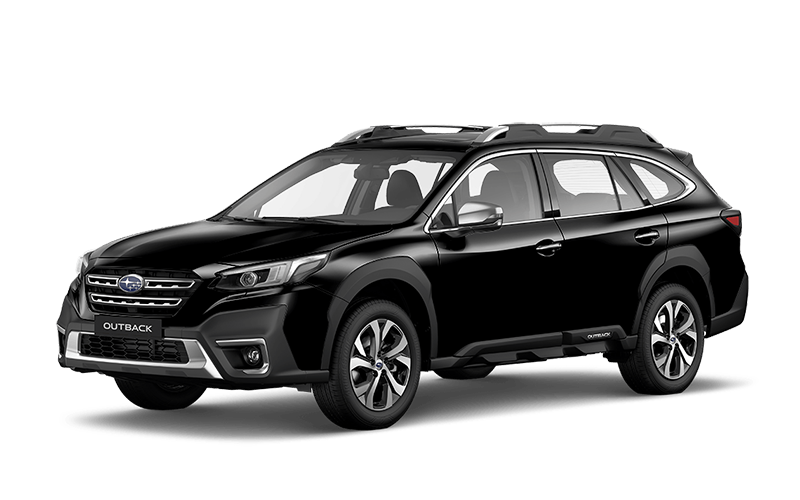 SUBARU OUTBACK color Negro Cristal Silica